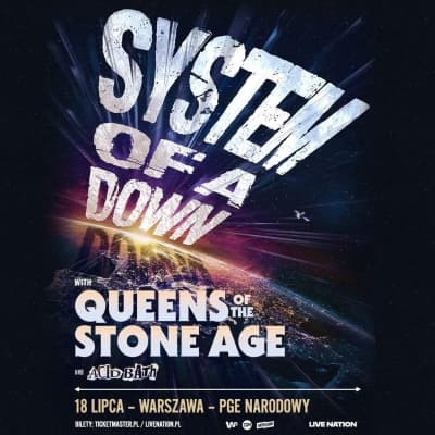 System Of A Down: UK & Europe 2026 Tour (drugi dzień)