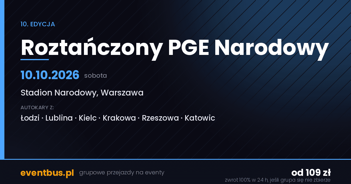 Roztańczony PGE Narodowy 2026